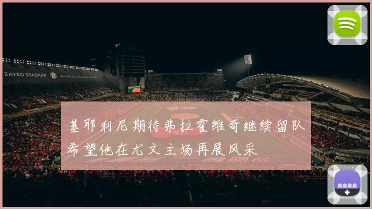 基耶利尼期待弗拉霍维奇继续留队希望他在尤文主场再展风采